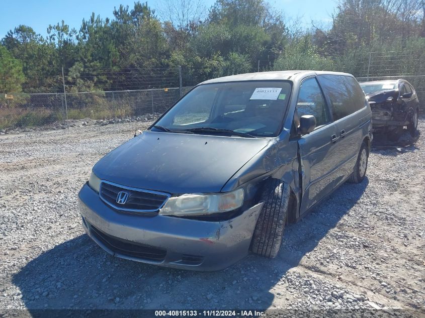 2002 Honda Odyssey Lx VIN: 2HKRL18582H543011 Lot: 40815133