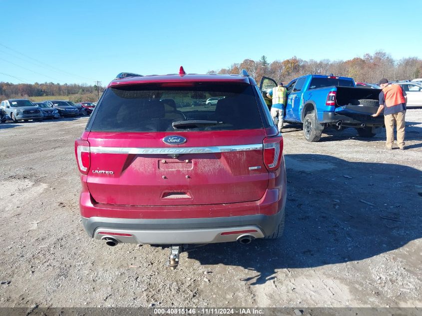 2017 Ford Explorer Limited VIN: 1FM5K8FH1HGB58650 Lot: 40815146