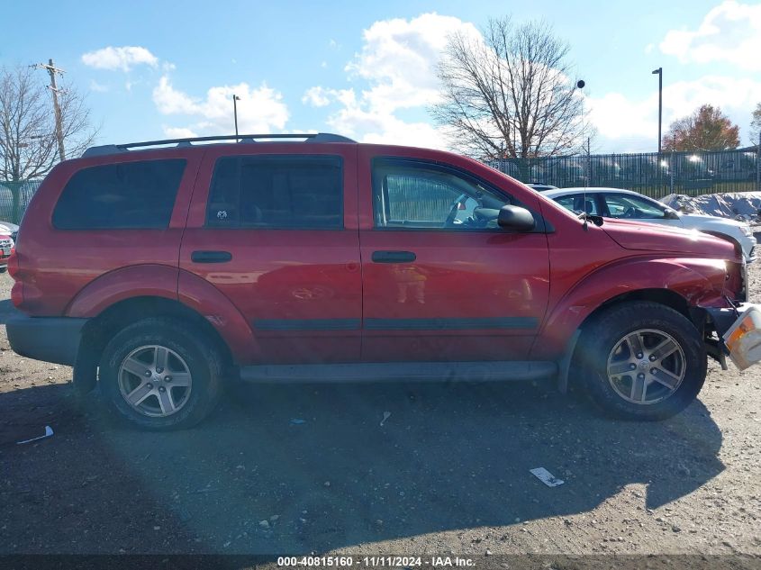 2006 Dodge Durango Sxt VIN: 1D4HB38N66F188417 Lot: 40815160