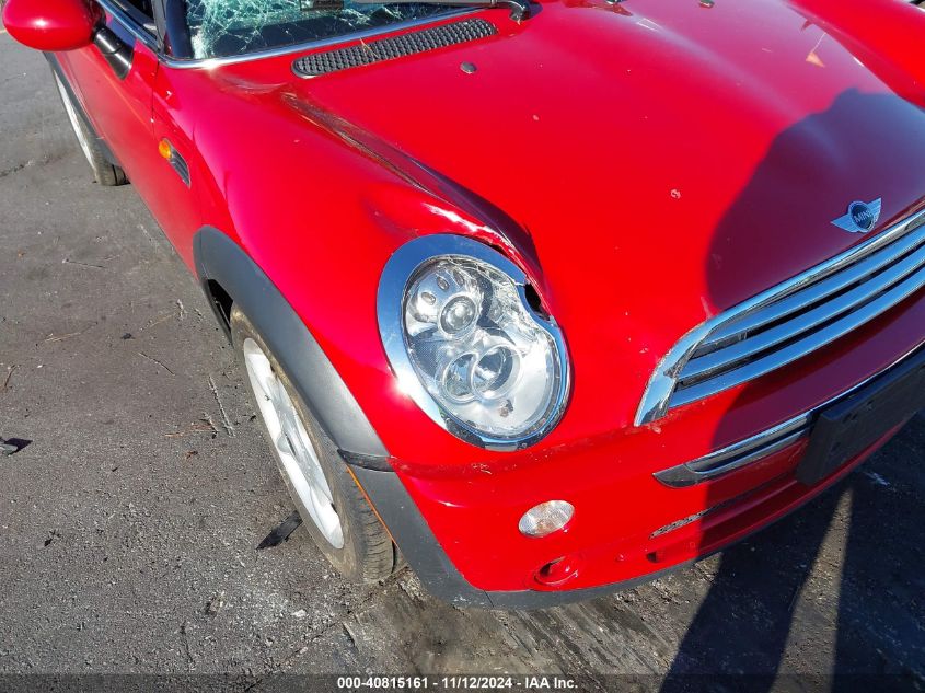 2005 Mini Cooper VIN: WMWRC33485TC58416 Lot: 40815161