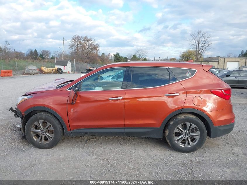 2015 Hyundai Santa Fe Sport 2.4L VIN: 5XYZTDLB5FG260495 Lot: 40815174