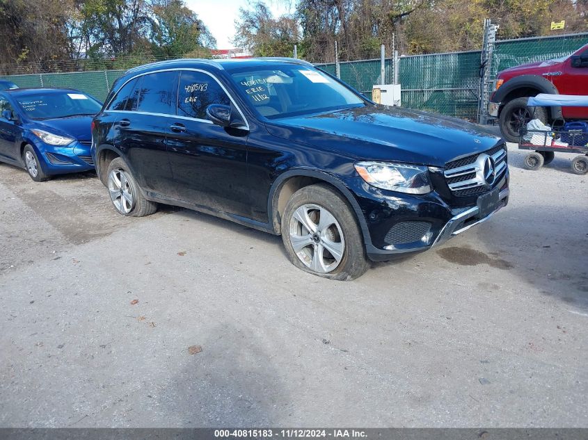 2018 MERCEDES-BENZ GLC 300 4MATIC - WDC0G4KB2JV076027