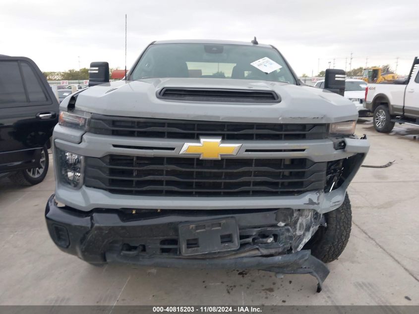 2024 Chevrolet Silverado 2500Hd 4Wd Standard Bed Custom VIN: 2GC1YME76R1161111 Lot: 40815203