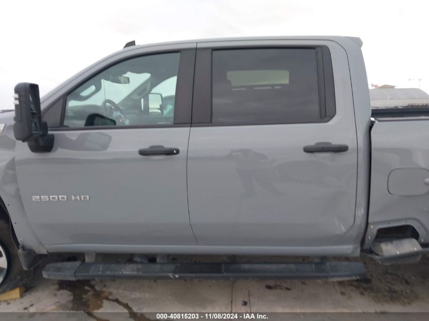 2024 Chevrolet Silverado 2500Hd 4Wd Standard Bed Custom VIN: 2GC1YME76R1161111 Lot: 40815203