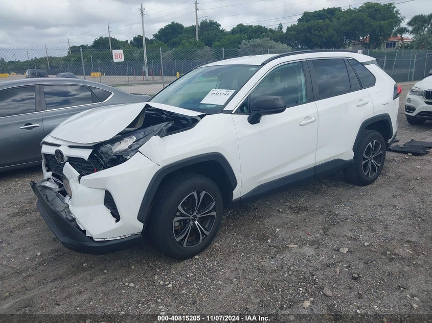 2021 TOYOTA RAV4 LE VIN: 2T3H1RFV8MC151274
