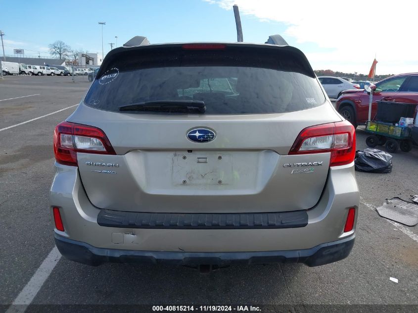 2015 Subaru Outback 2.5I Premium VIN: 4S4BSACC8F3245727 Lot: 40815214