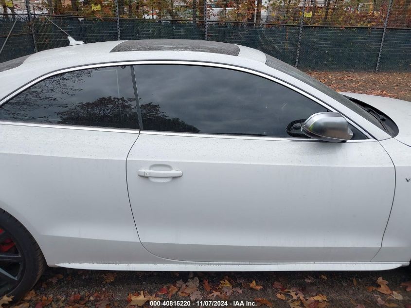 2013 Audi S5 3.0T Premium Plus VIN: WAUVGAFR3DA044679 Lot: 40815220