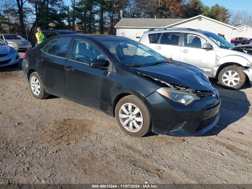 2015 TOYOTA COROLLA LE - 2T1BURHE4FC377706