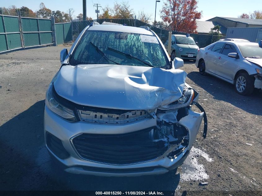 2018 Chevrolet Trax Lt VIN: 3GNCJLSB1JL334172 Lot: 40815250