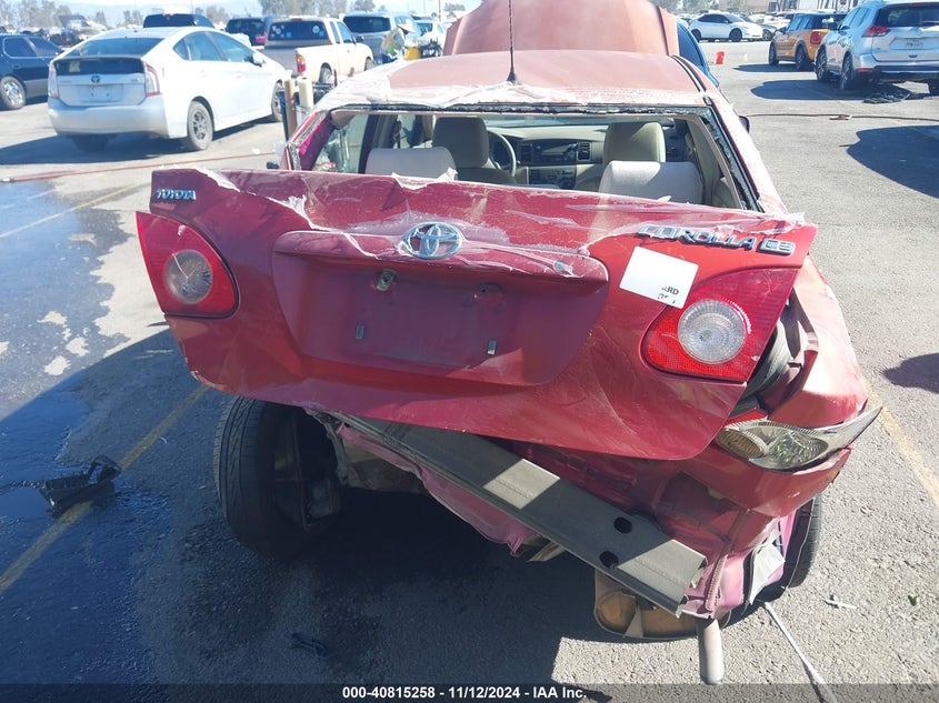 2006 Toyota Corolla Ce VIN: JTDBR32E960073899 Lot: 40815258