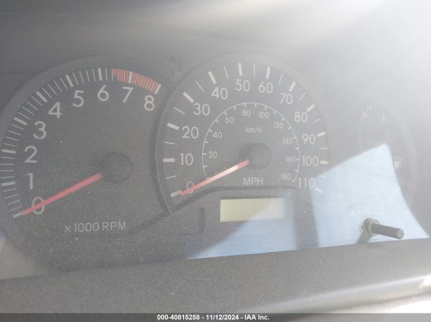 2006 Toyota Corolla Ce VIN: JTDBR32E960073899 Lot: 40815258