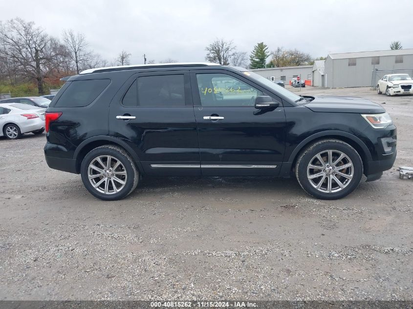 2017 Ford Explorer Limited VIN: 1FM5K8F87HGC37336 Lot: 40815262