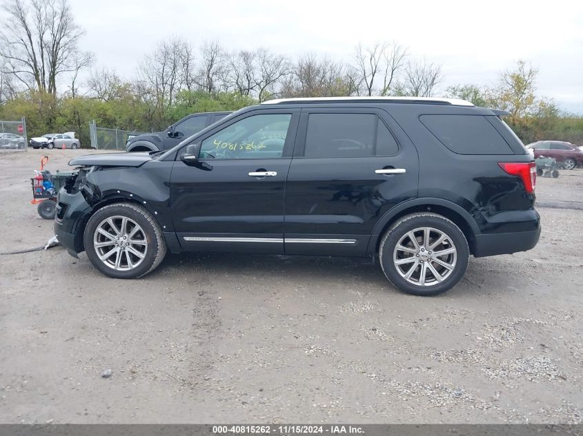 2017 Ford Explorer Limited VIN: 1FM5K8F87HGC37336 Lot: 40815262