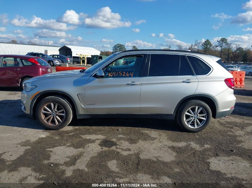 2015 BMW X5 xDrive35I VIN: 5UXKR0C58F0P11944 Lot: 40815264