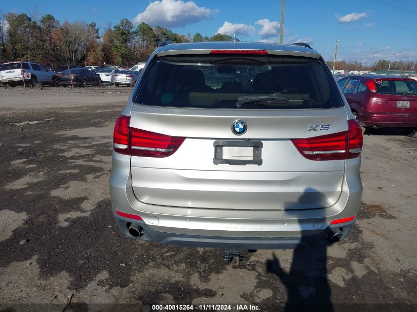 2015 BMW X5 xDrive35I VIN: 5UXKR0C58F0P11944 Lot: 40815264