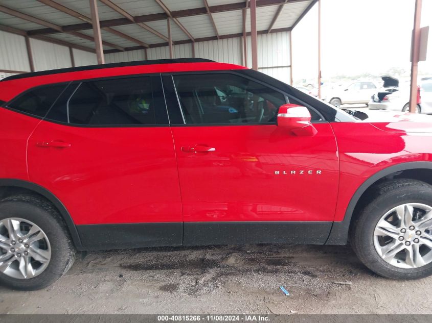 2022 Chevrolet Blazer Fwd 2Lt VIN: 3GNKBCR42NS215932 Lot: 40815266