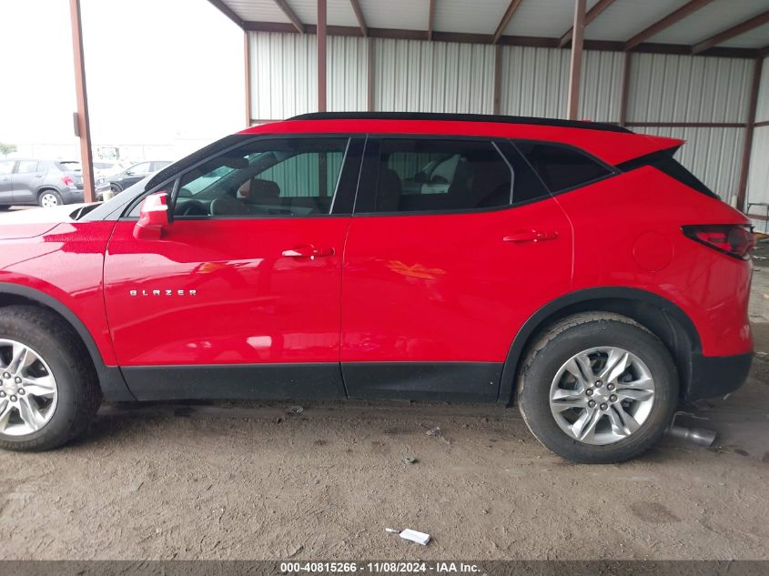 2022 Chevrolet Blazer Fwd 2Lt VIN: 3GNKBCR42NS215932 Lot: 40815266