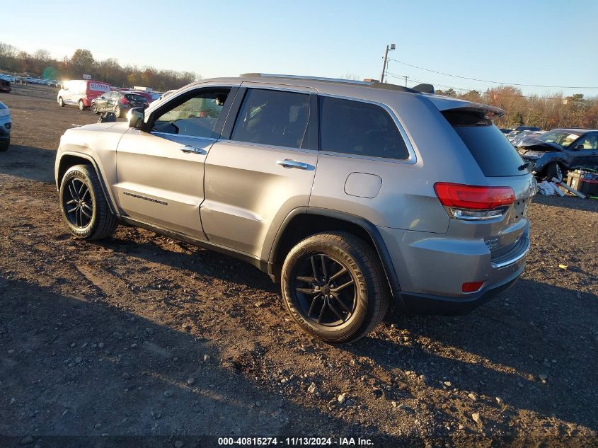 VIN 1C4RJFBG9HC735328 2017 JEEP GRAND CHEROKEE LIMITED 4X4