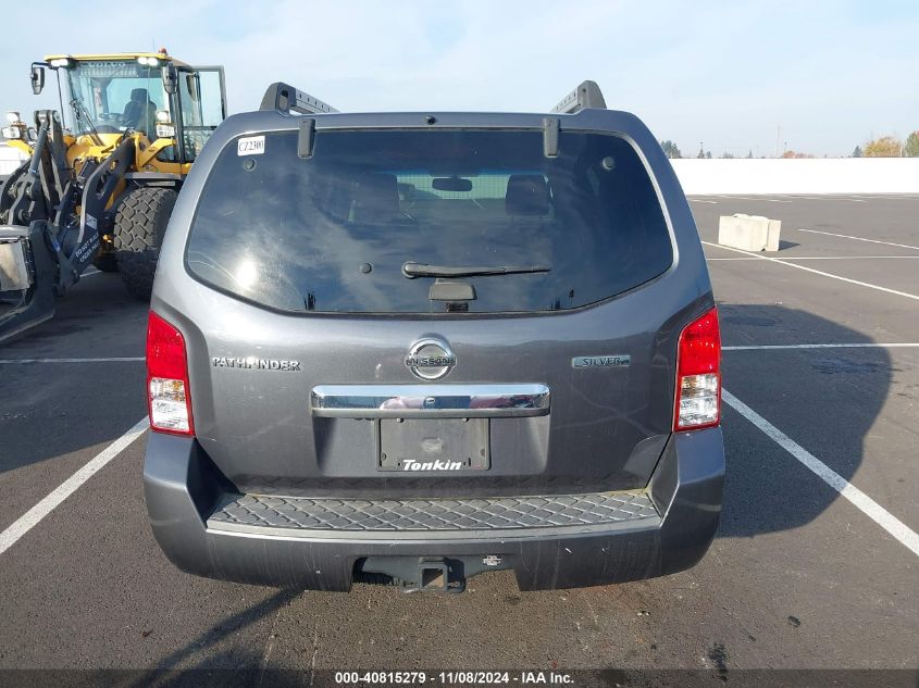 2011 Nissan Pathfinder Silver VIN: 5N1AR1NB1BC631802 Lot: 40815279