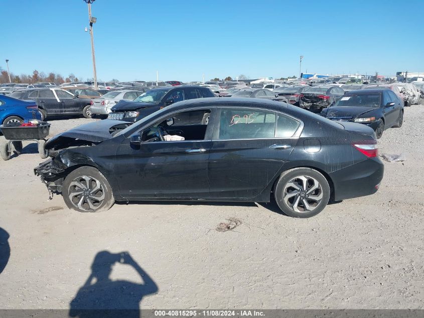 2016 Honda Accord Ex VIN: 1HGCR2F76GA160201 Lot: 40815295