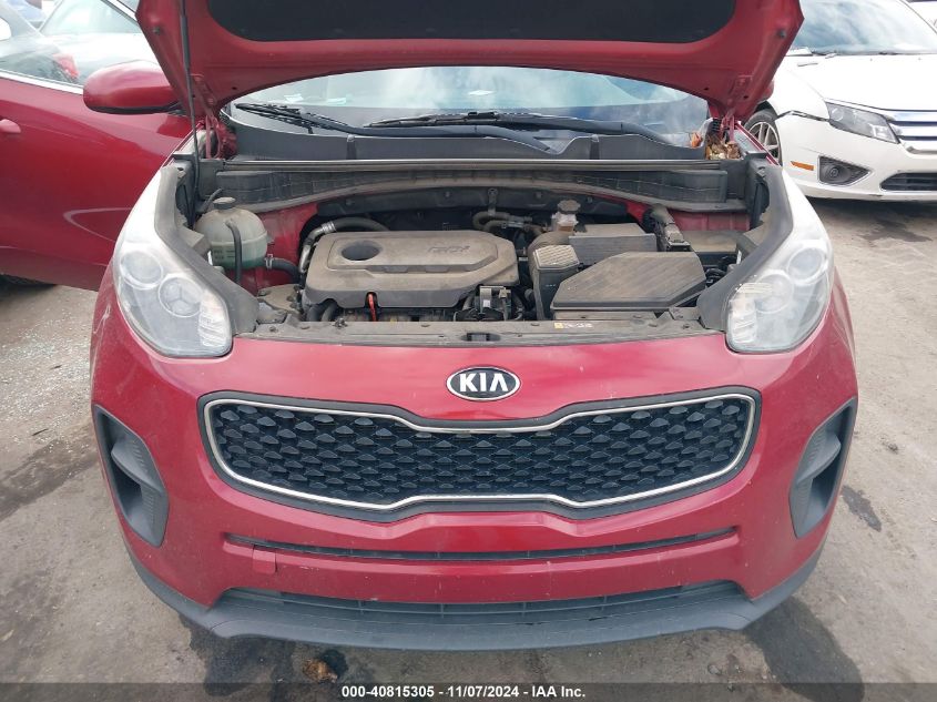 2017 Kia Sportage Lx VIN: KNDPM3AC9H7168154 Lot: 40815305