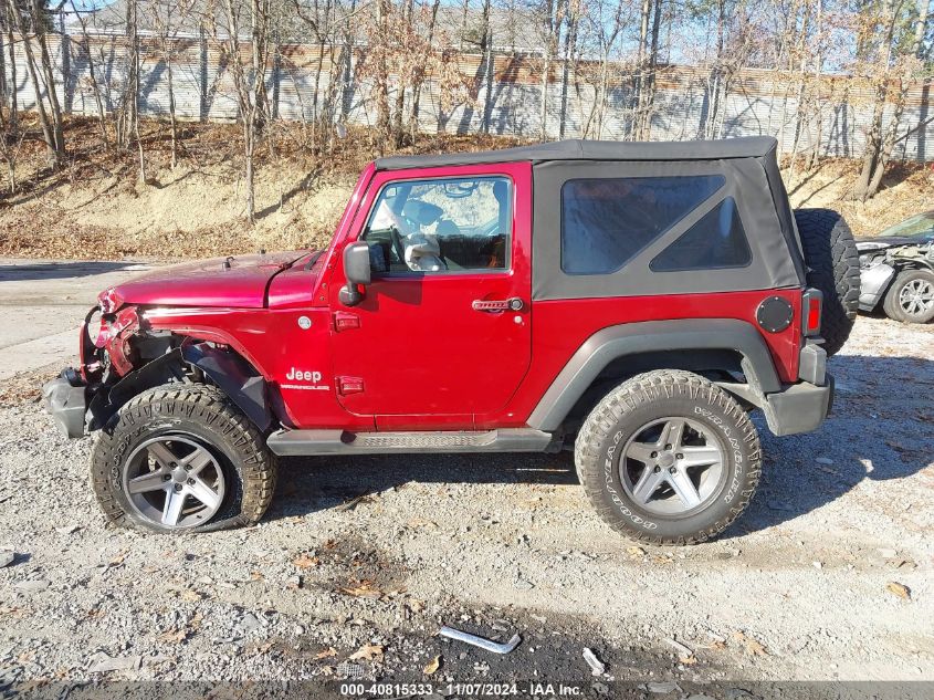 2012 Jeep Wrangler Sport VIN: 1C4AJWAG3CL131412 Lot: 40815333