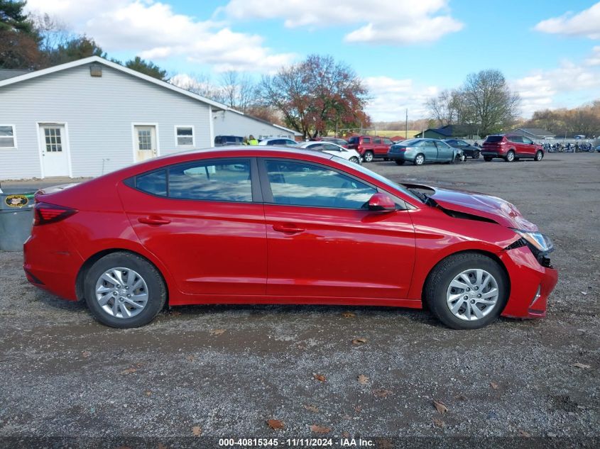 2019 Hyundai Elantra Se VIN: KMHD74LF3KU799347 Lot: 40815345