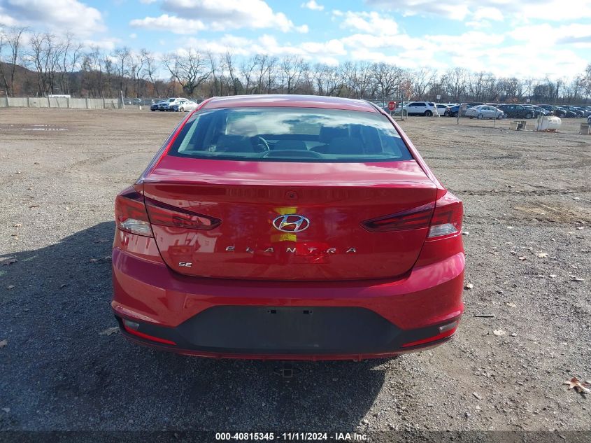 2019 Hyundai Elantra Se VIN: KMHD74LF3KU799347 Lot: 40815345