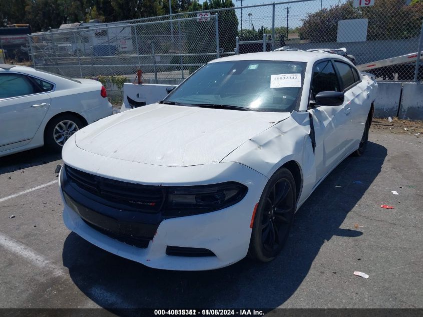 2018 Dodge Charger Sxt Rwd VIN: 2C3CDXBG1JH277536 Lot: 40815351