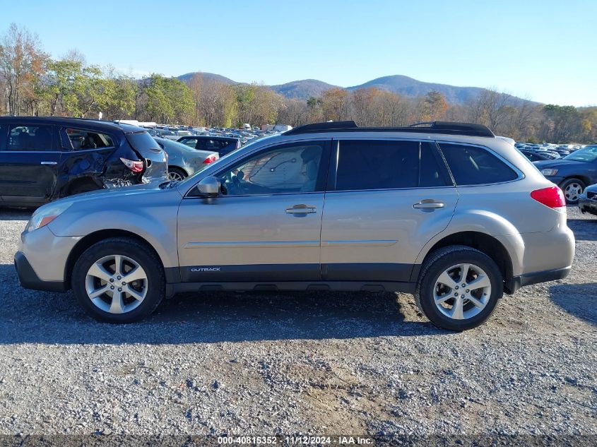 2014 Subaru Outback 2.5I Limited VIN: 4S4BRBLC1E3309588 Lot: 40815352