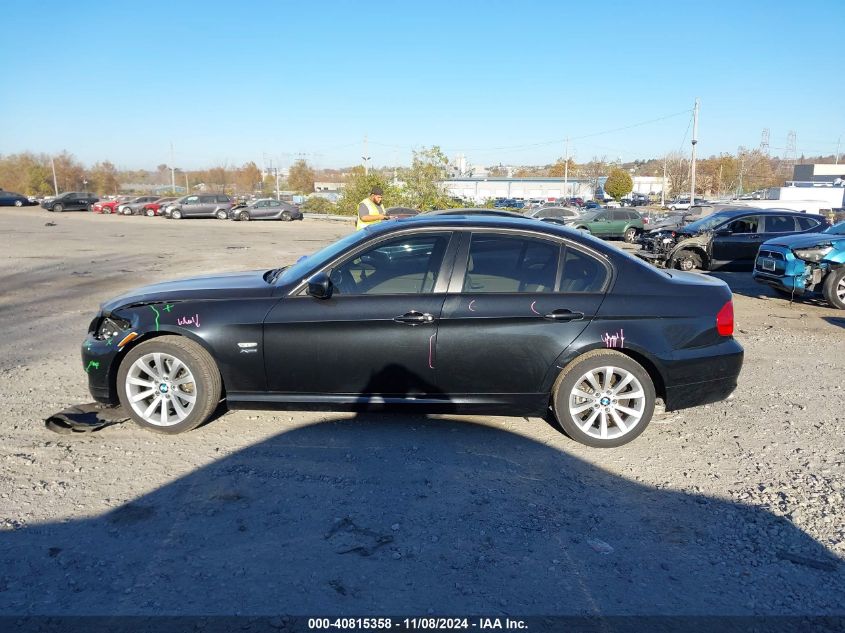 2011 BMW 328I xDrive VIN: WBAPK5C5XBF124061 Lot: 40815358