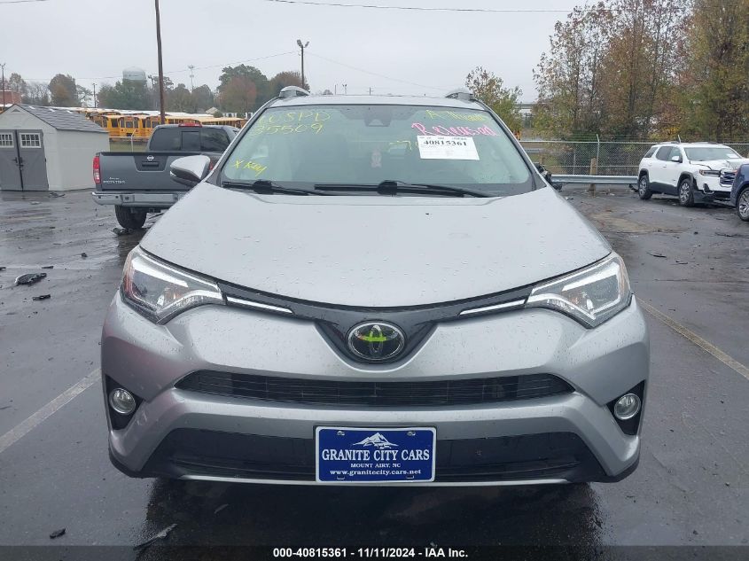 2018 Toyota Rav4 Limited VIN: 2T3DFREV8JW709314 Lot: 40815361