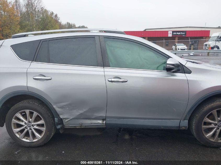 2018 Toyota Rav4 Limited VIN: 2T3DFREV8JW709314 Lot: 40815361