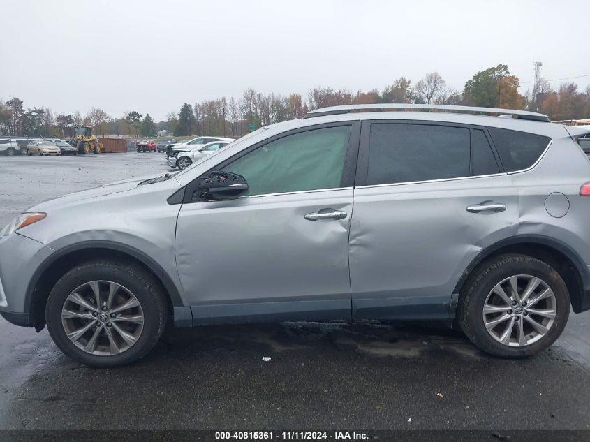 2018 Toyota Rav4 Limited VIN: 2T3DFREV8JW709314 Lot: 40815361