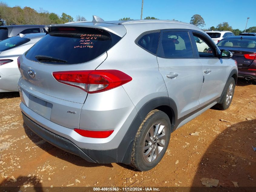 VIN KM8J3CA45JU615440 2018 Hyundai Tucson, Sel Plus no.4