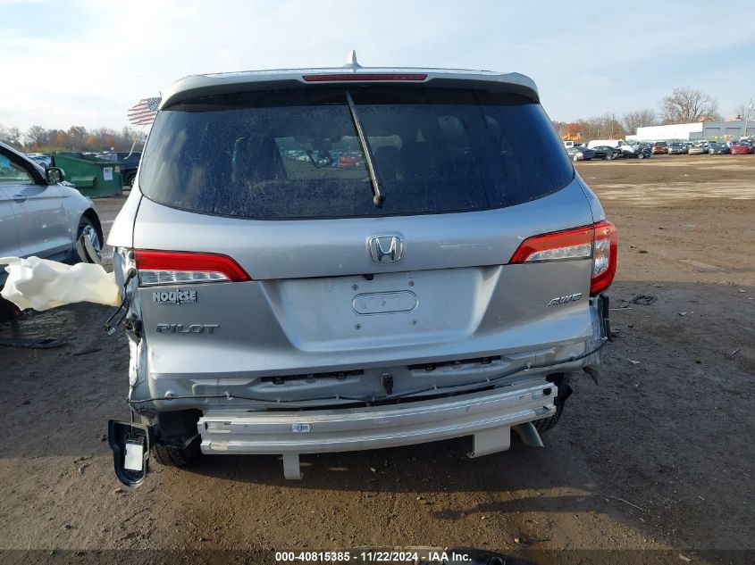 2021 Honda Pilot Awd Ex VIN: 5FNYF6H36MB029092 Lot: 40815385