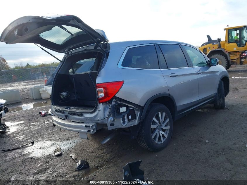 2021 Honda Pilot Awd Ex VIN: 5FNYF6H36MB029092 Lot: 40815385