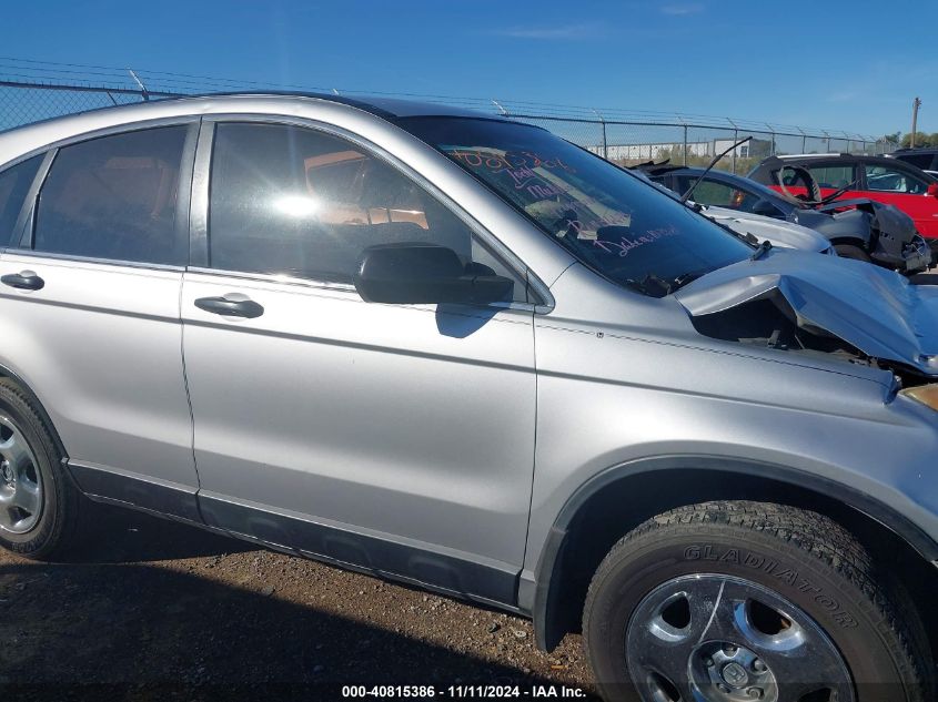 2009 Honda Cr-V Lx VIN: 3CZRE38369G707972 Lot: 40815386