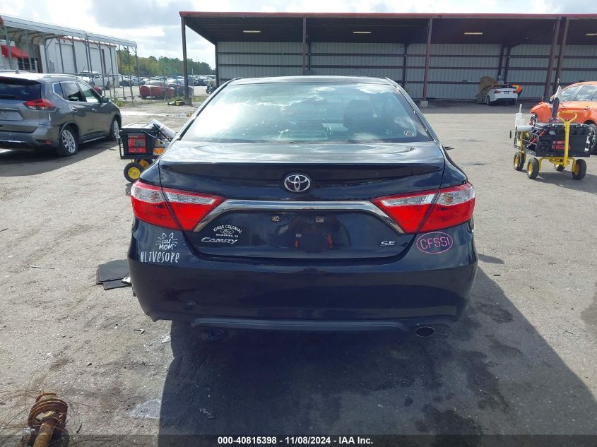 2016 Toyota Camry Se VIN: 4T1BF1FK0GU266591 Lot: 40815398