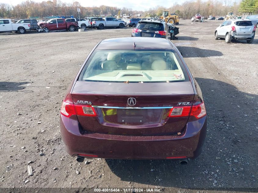 2011 Acura Tsx 2.4 VIN: JH4CU2F65BC010368 Lot: 40815404