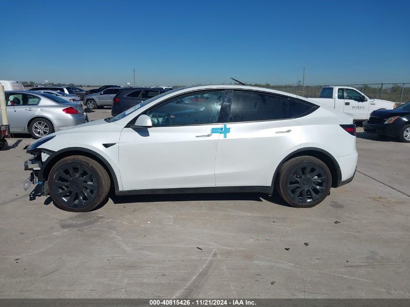 2023 Tesla Model Y Awd/Long Range Dual Motor All-Wheel Drive VIN: 7SAYGDEE0PA072015 Lot: 40815426