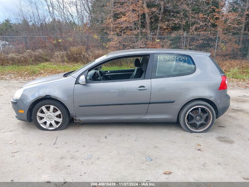 2007 Volkswagen Rabbit 2-Door VIN: WVWBS71K67W237059 Lot: 40815439