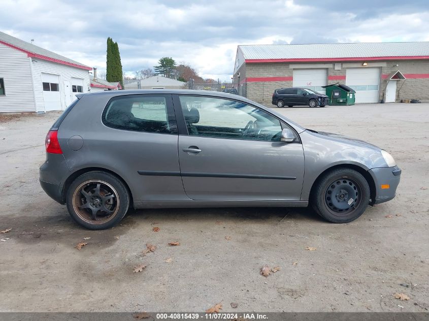 2007 Volkswagen Rabbit 2-Door VIN: WVWBS71K67W237059 Lot: 40815439