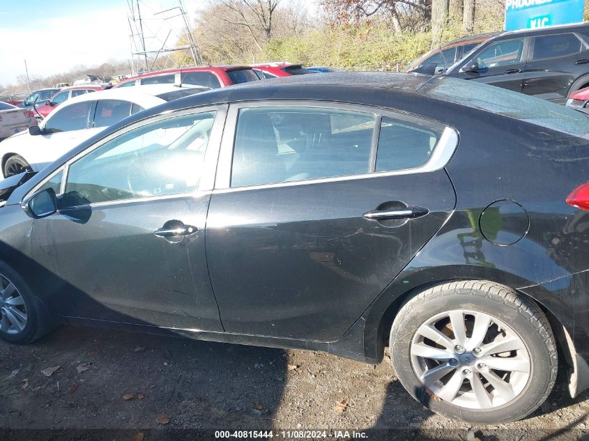 2015 Kia Forte Ex VIN: KNAFX4A89F5292466 Lot: 40815444