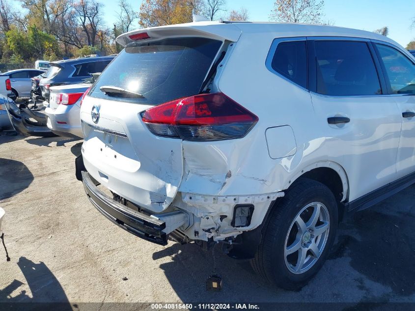 2019 Nissan Rogue S VIN: 5N1AT2MT7KC826000 Lot: 40815450