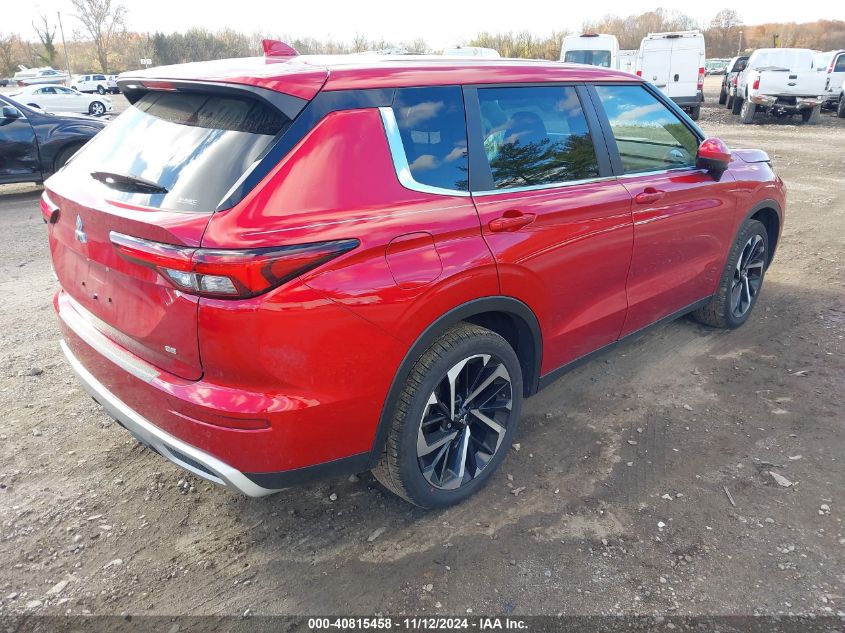 2023 Mitsubishi Outlander Se 2.5 VIN: JA4J4UA84PZ039937 Lot: 40815458