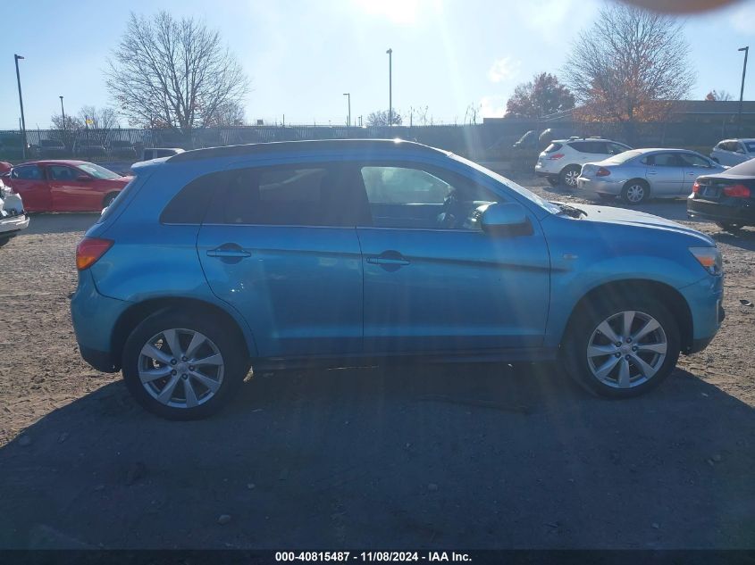 2013 Mitsubishi Outlander Sport Se VIN: 4A4AR4AUXDE000088 Lot: 40815487