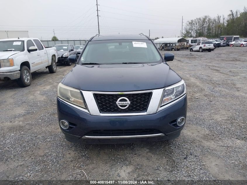 2015 Nissan Pathfinder Sl VIN: 5N1AR2MN3FC664422 Lot: 40815497