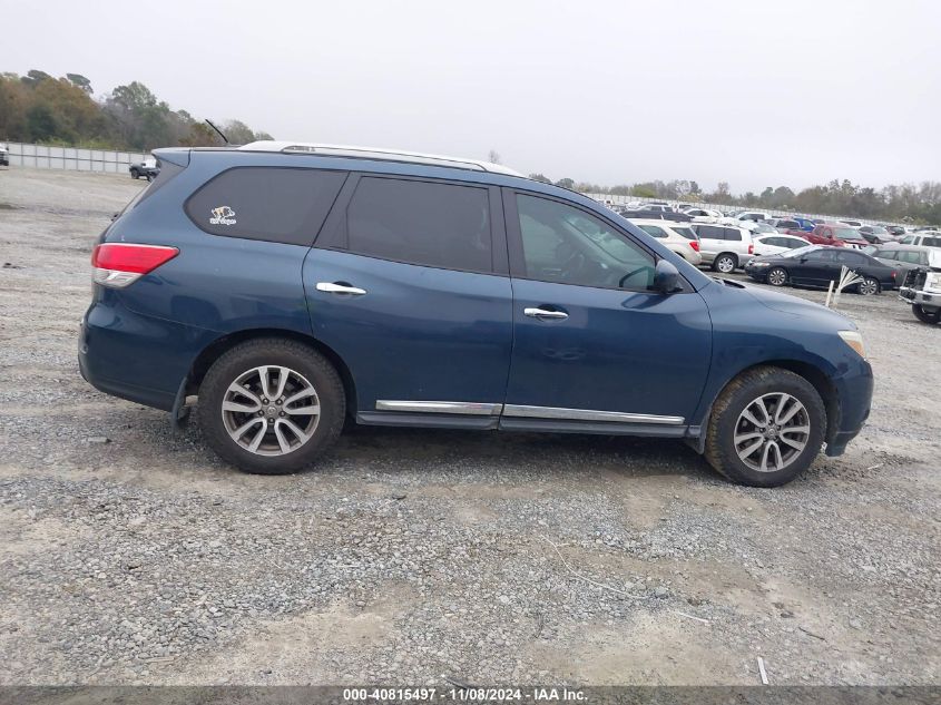 2015 Nissan Pathfinder Sl VIN: 5N1AR2MN3FC664422 Lot: 40815497