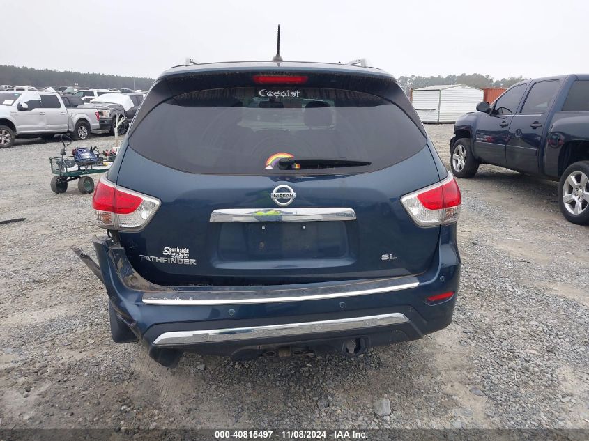 2015 Nissan Pathfinder Sl VIN: 5N1AR2MN3FC664422 Lot: 40815497